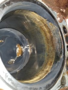 Cylinder on a MAN D2842LE404 V12