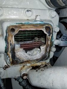 Main Heat Exchanger - Detroit Diesel 8V 71 T1