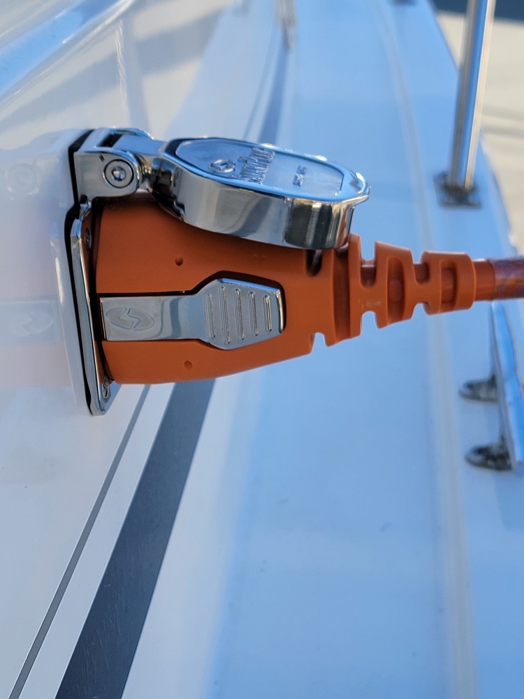 Burnt Shore Power Plugs 3C Yacht Services / 3C Marine & Diesel Ltd.